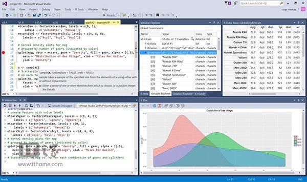 预热Build2016：微软发布Visual Studio R语言开源工具