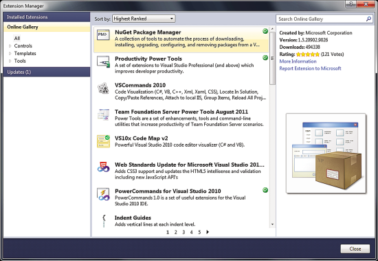 Visual Studio 使用 NuGet 管理项目依赖类库